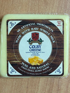 Cheese Raw Milk Colby Cheese- 6oz