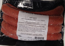 Load image into Gallery viewer, Beef Grass-fed Hot Dogs, Old Fashioned 6pk