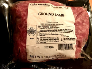 Lamb, Pasture, Ground 1LB