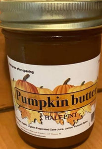 Spread, Pumpkin butter 1/2 Pint Jar *Seasonal