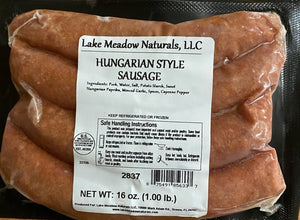 Bratwurst- Hungarian 4pk