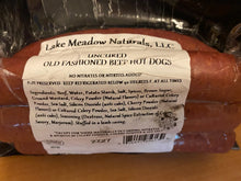 Load image into Gallery viewer, Beef Grass-fed Hot Dogs, Old Fashioned 6pk