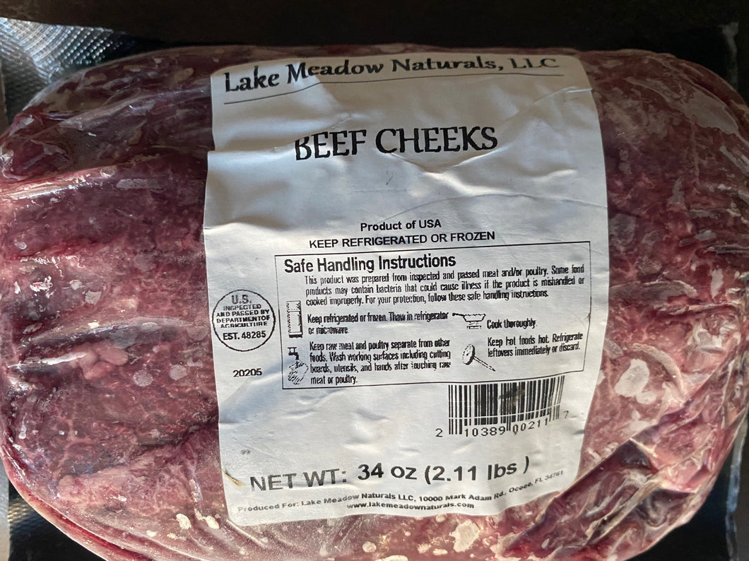 Beef Grass-fed Cheeks - Variant Weight Options