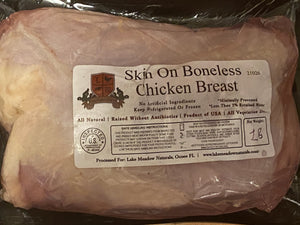 Chicken Breast Boneless, Skin-on - Variant Weight Options