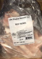 Beef Bones Grass-fed 5LB Bag