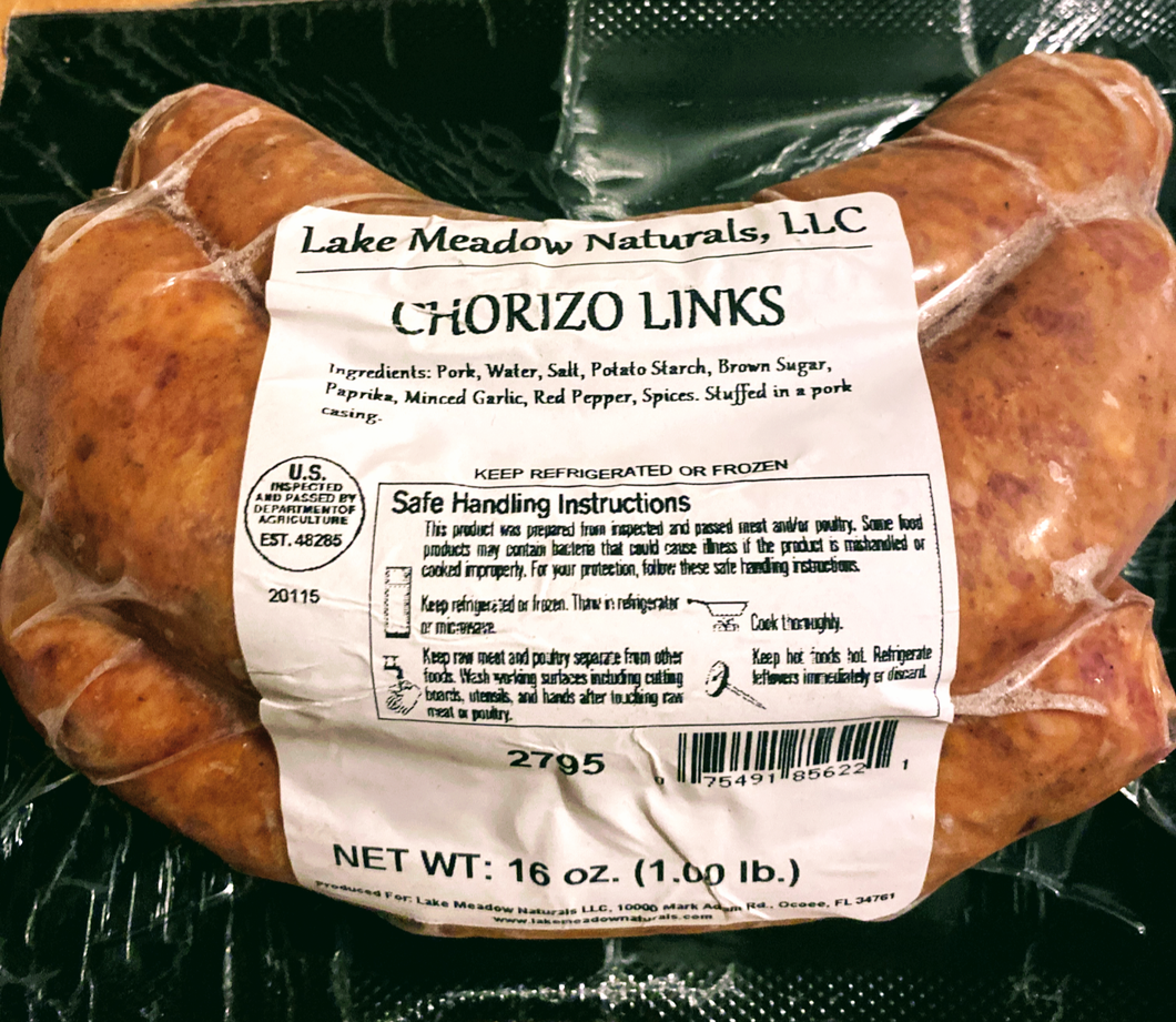 CHORIZO SAUSAGE LINKS